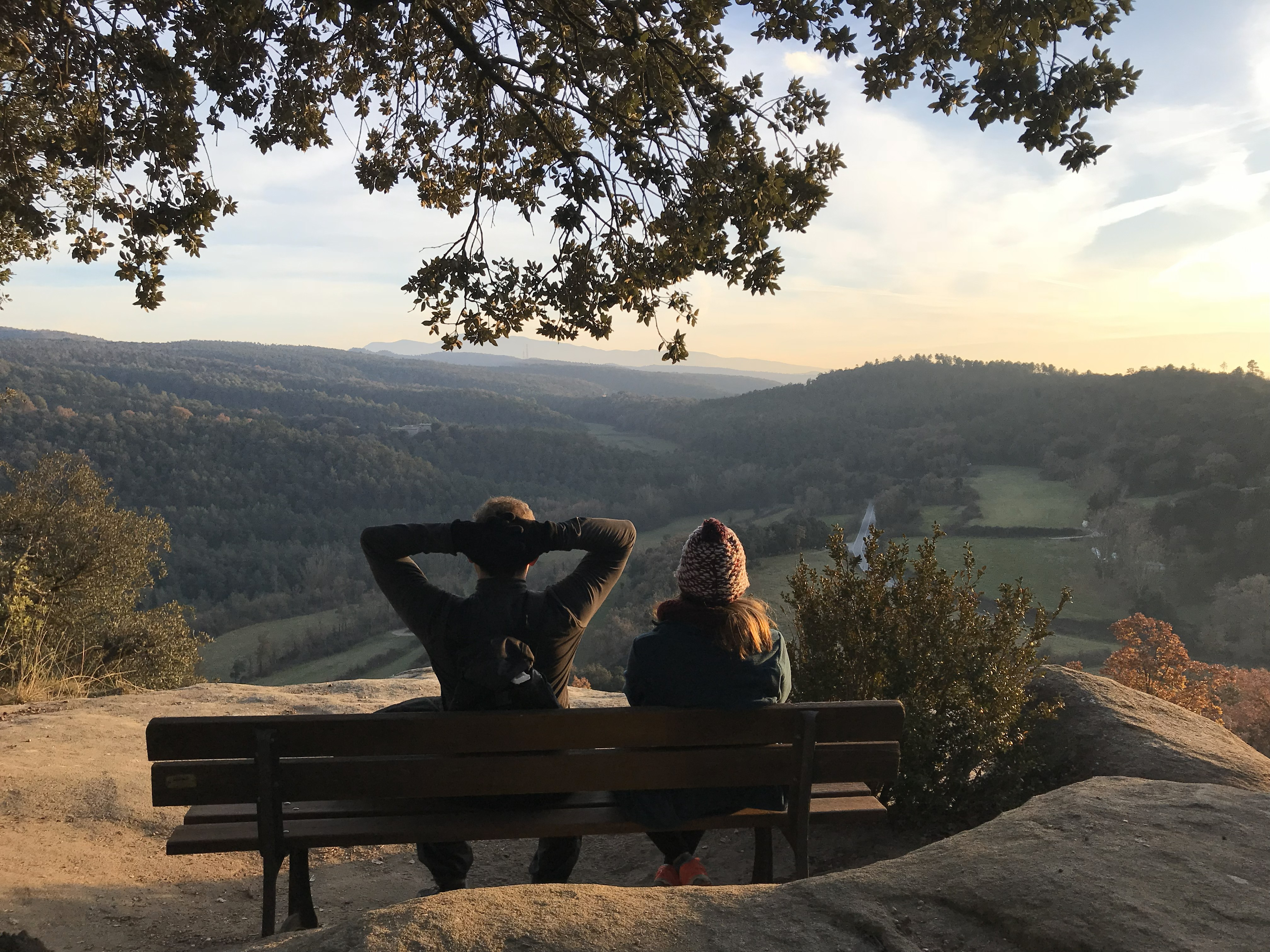 Momentos compartidos entre padre e hija viajando